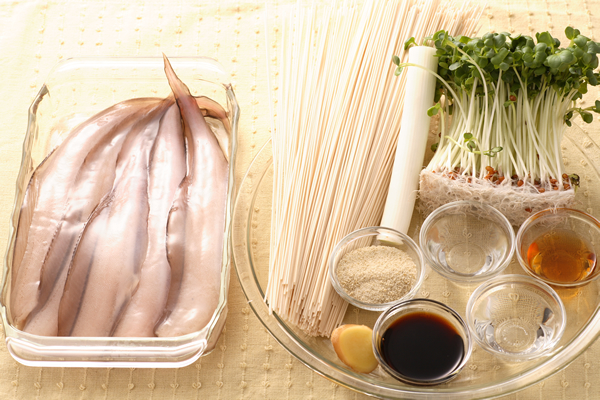 水魚の中華風にゅうめん汁