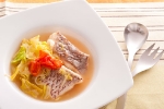 真鯛と野菜のスープ煮